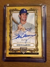 2025 Topps Gilded Collection Topps Gallery of Gold Autographs Steve Garvey #GOG-SG