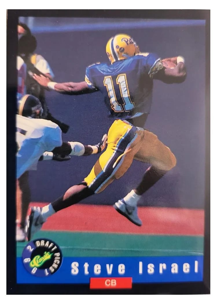 1992 Classic Draft Picks Steve Israel #53 card