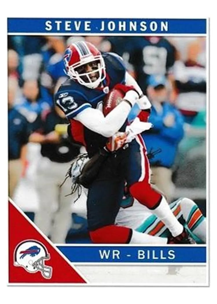 2011 Panini Score Steve Johnson #38 card