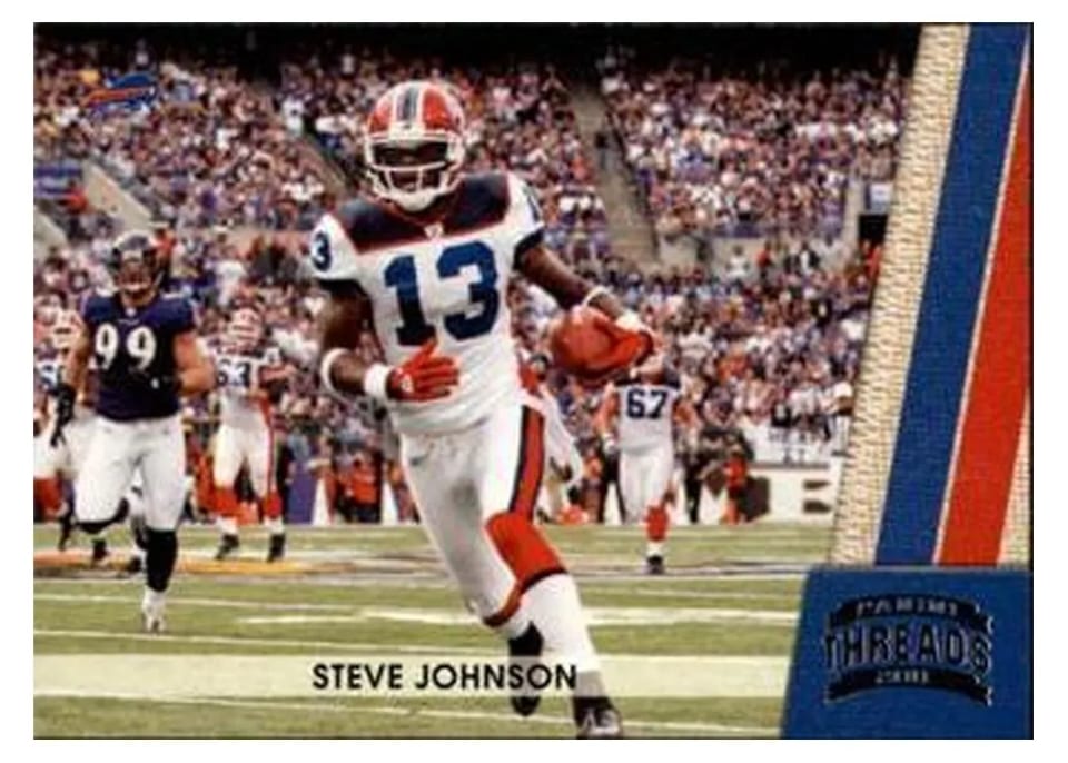 2011 Panini Threads Steve Johnson #19 card