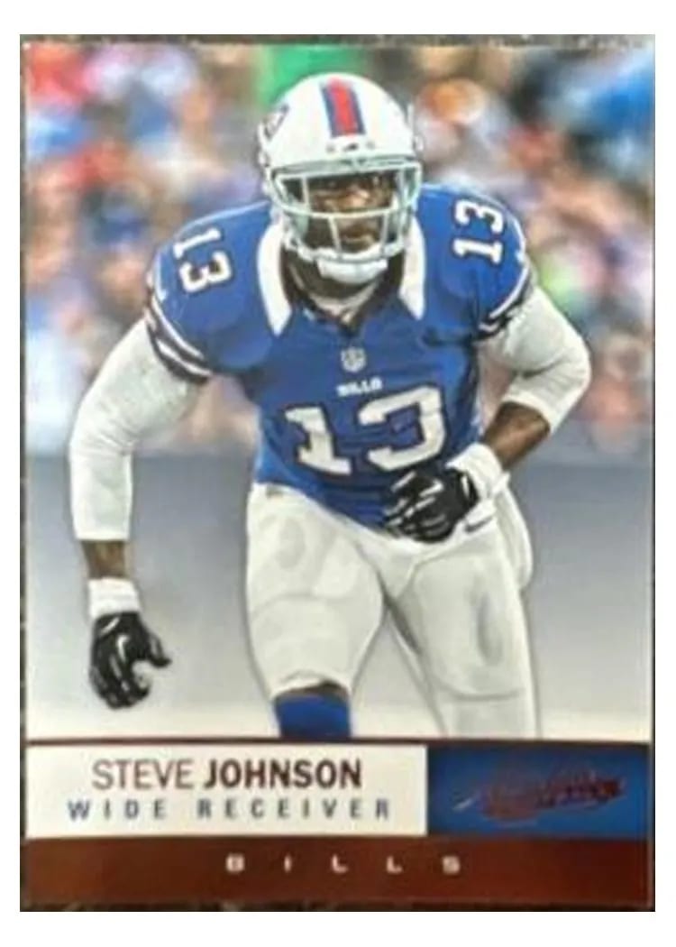 2012 Panini Absolute Steve Johnson #29 card