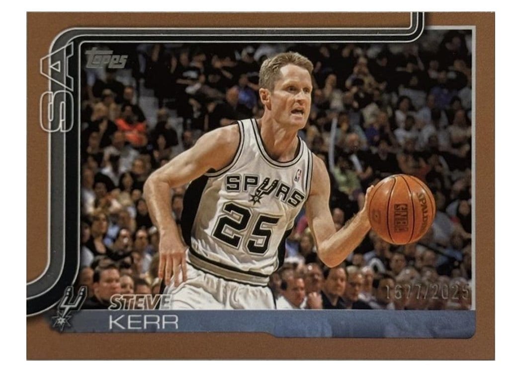 2025-26 Topps Base Set Steve Kerr #267 card