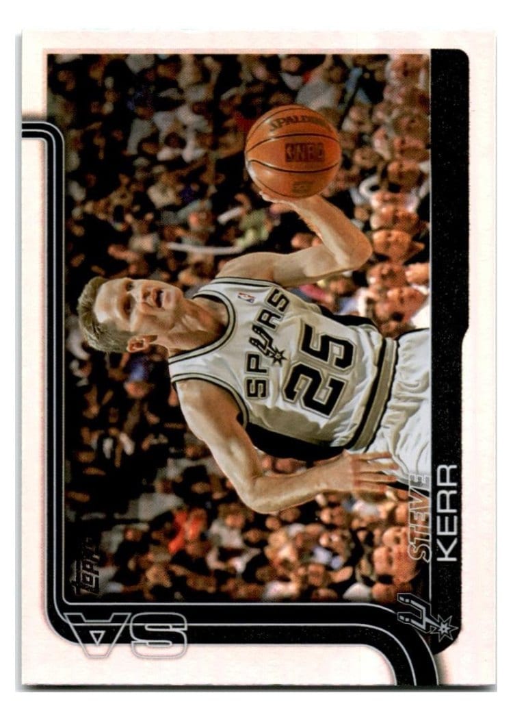 2025-26 Topps Base Set Steve Kerr #267 card