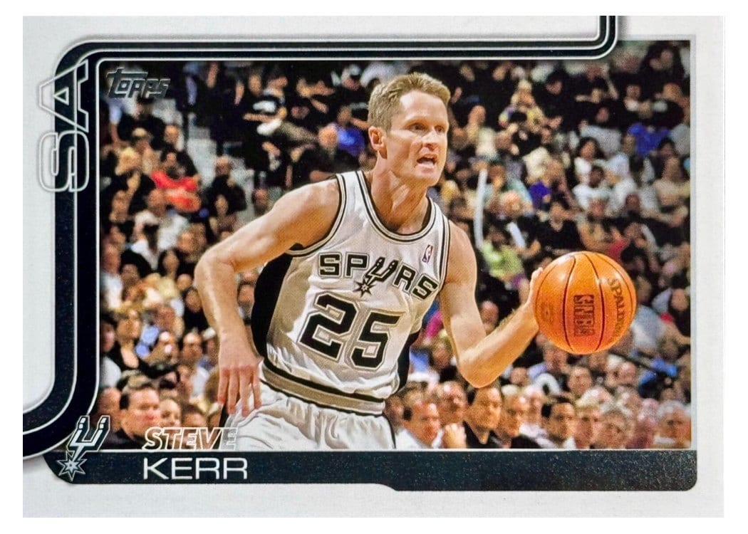 2025-26 Topps Base Set Steve Kerr #267 card