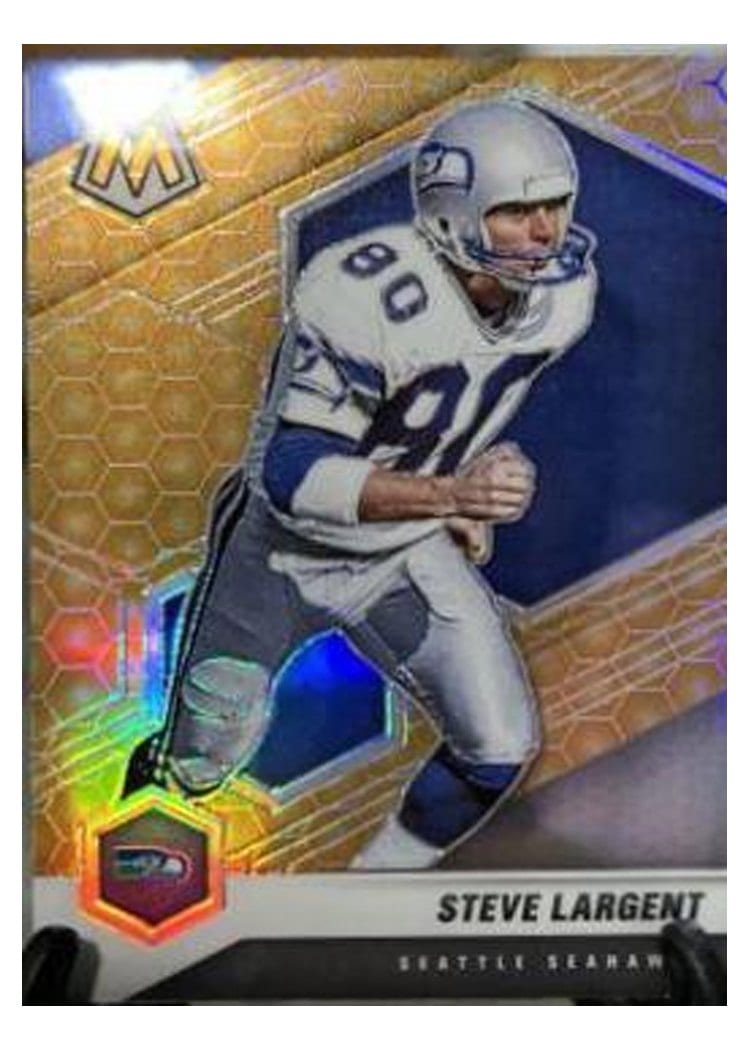 2021 Panini Mosaic Base Set Steve Largent #180 card