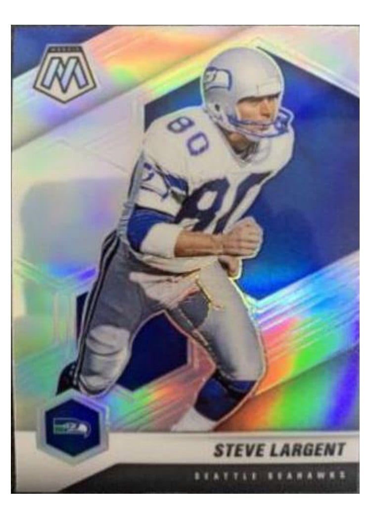 2021 Panini Mosaic Base Set Steve Largent Mosaic #180 card
