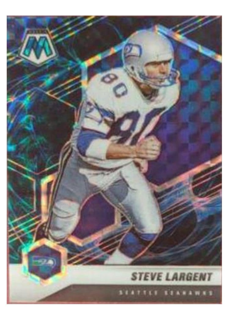 2021 Panini Mosaic Base Set Steve Largent #180 card