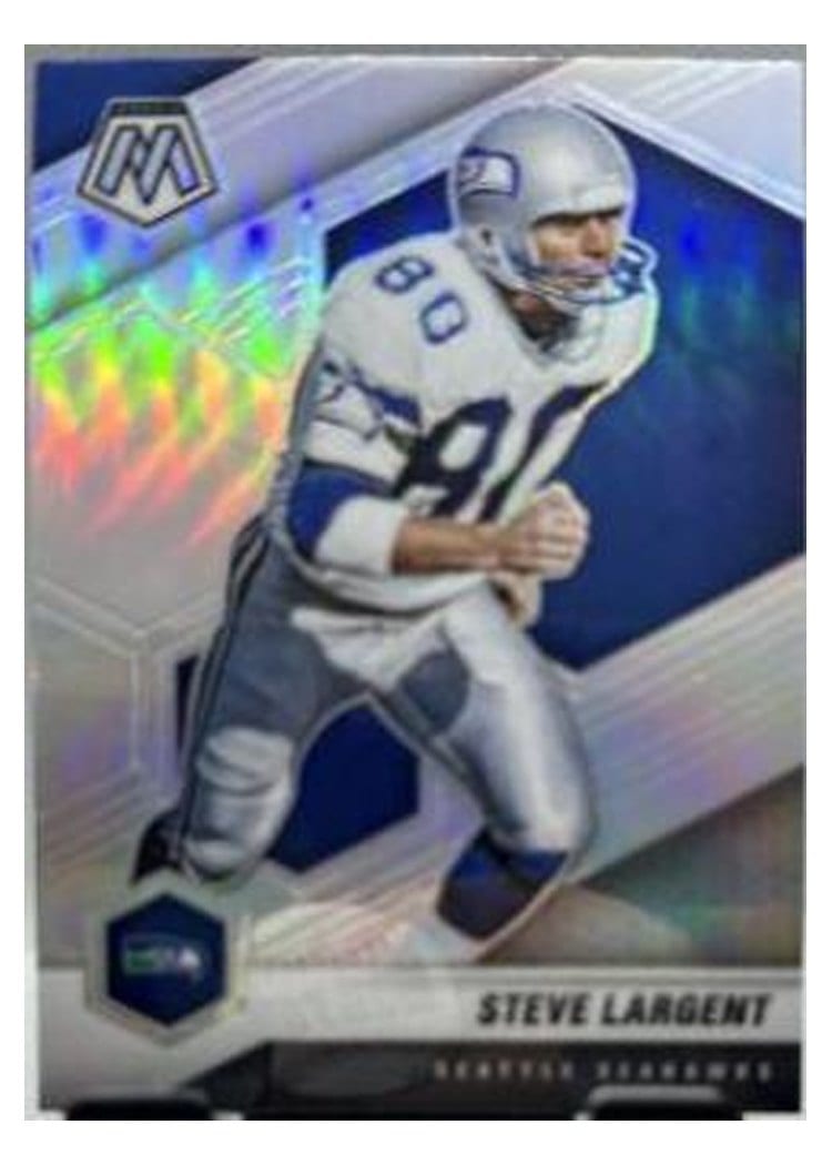 2021 Panini Mosaic Base Set Steve Largent #180 card