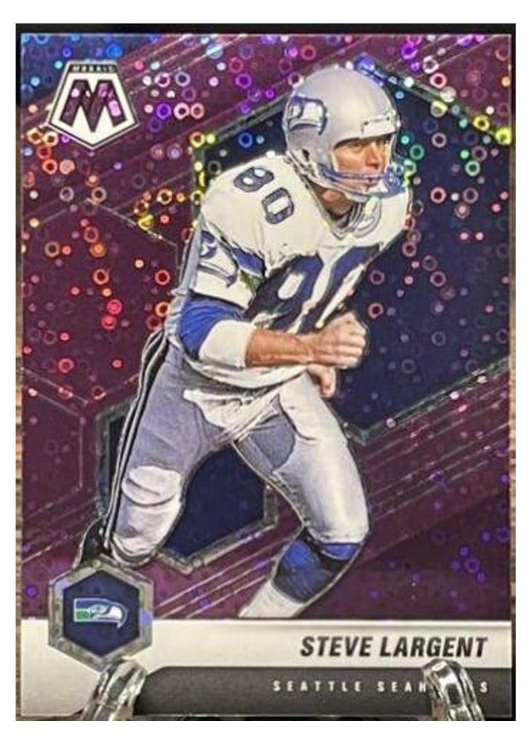 2021 Panini Mosaic Base Set Steve Largent #180 card