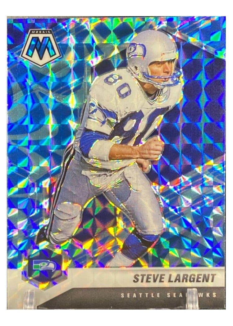 2021 Panini Mosaic Base Set Steve Largent #180 card