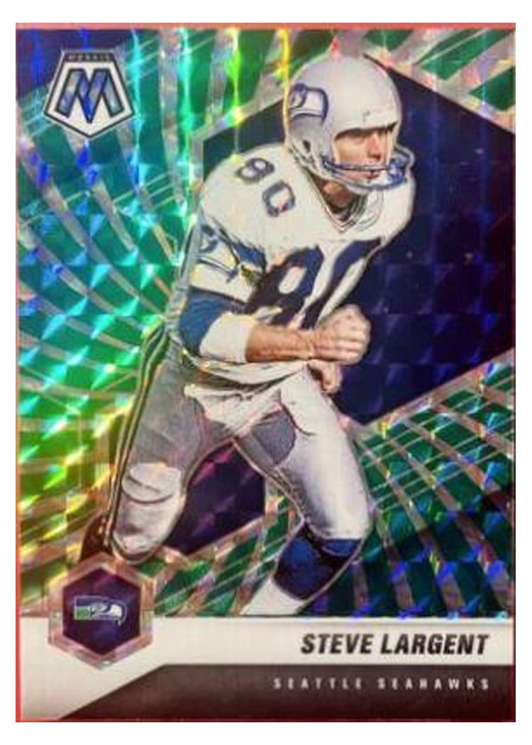 2021 Panini Mosaic Base Set Steve Largent #180 card