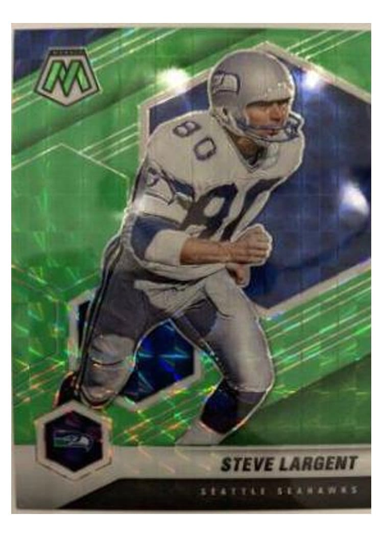 2021 Panini Mosaic Base Set Steve Largent #180 card
