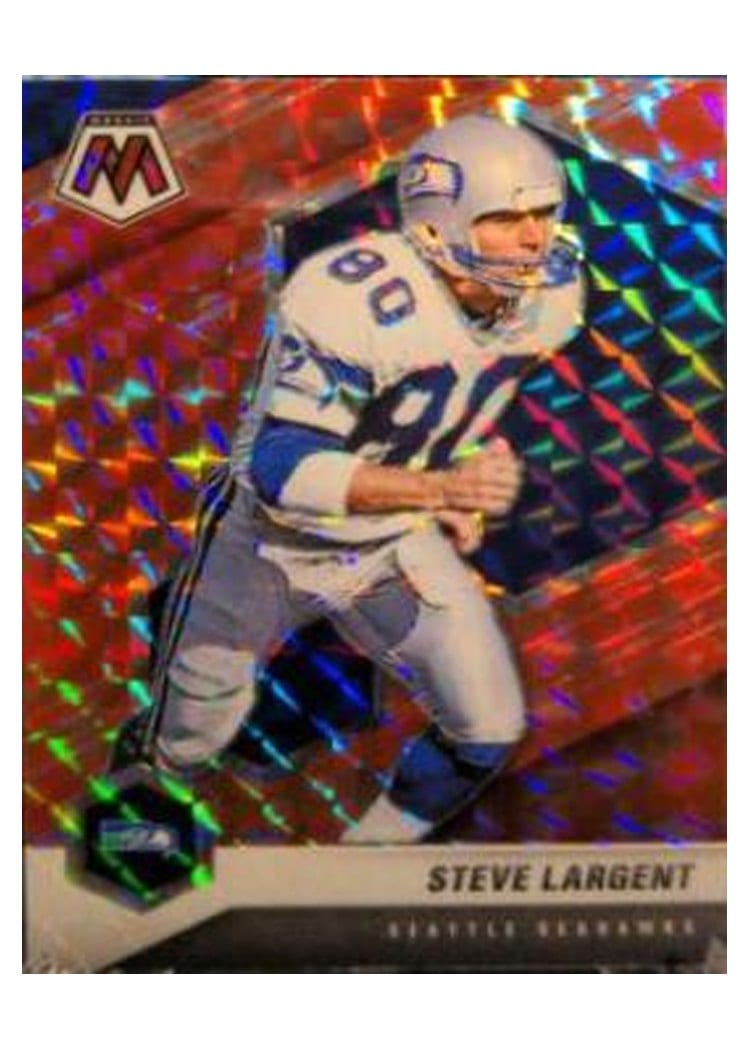 2021 Panini Mosaic Base Set Steve Largent #180 card