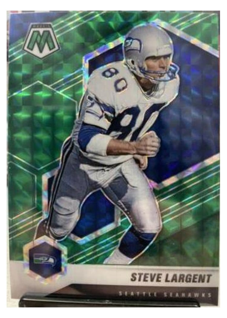 2021 Panini Mosaic Base Set Steve Largent #180 card
