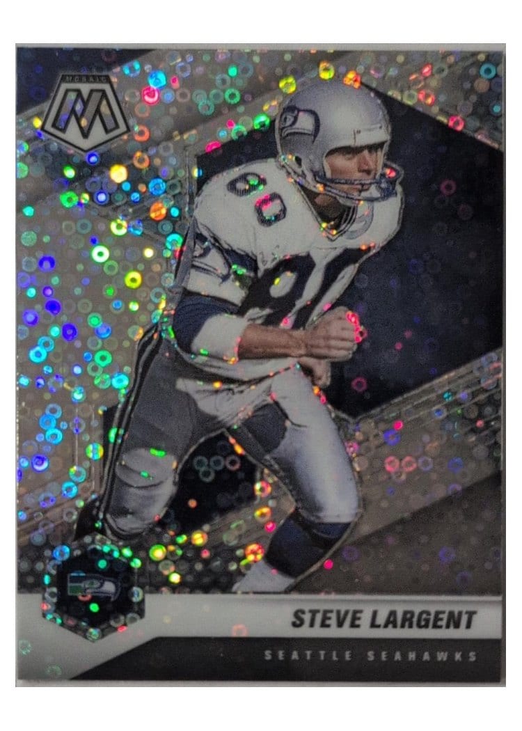 2021 Panini Mosaic Base Set Steve Largent #180 card