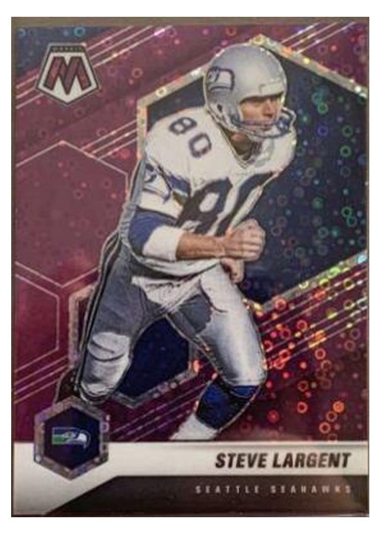 2021 Panini Mosaic Base Set Steve Largent #180 card