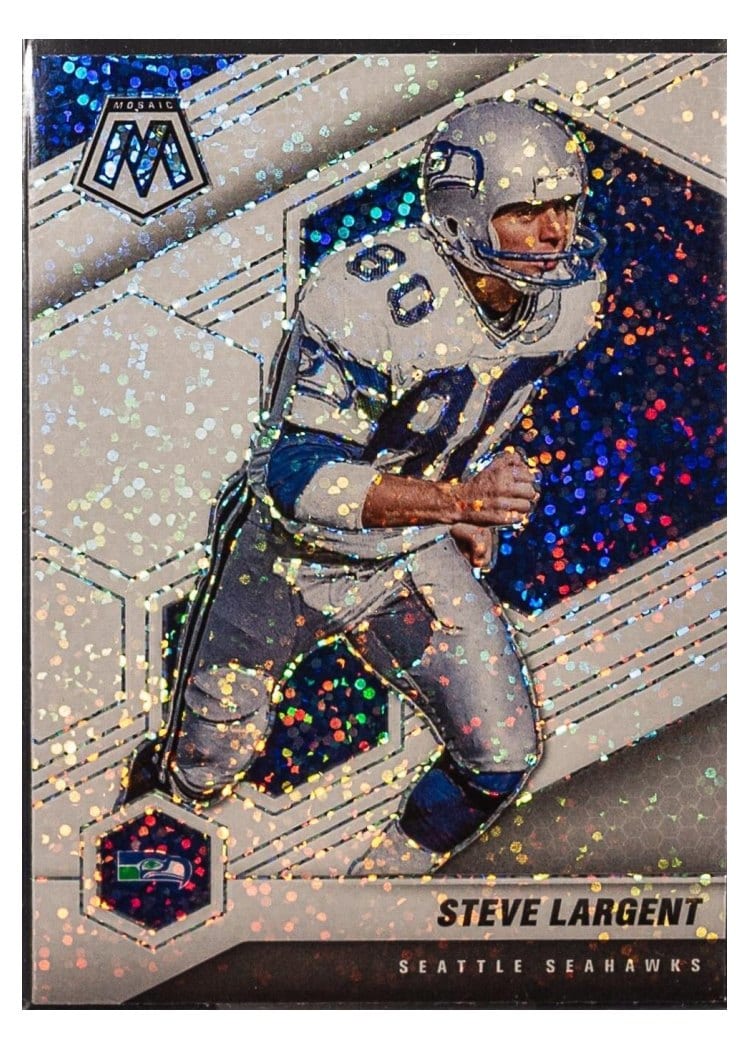2021 Panini Mosaic Base Set Steve Largent #180 card