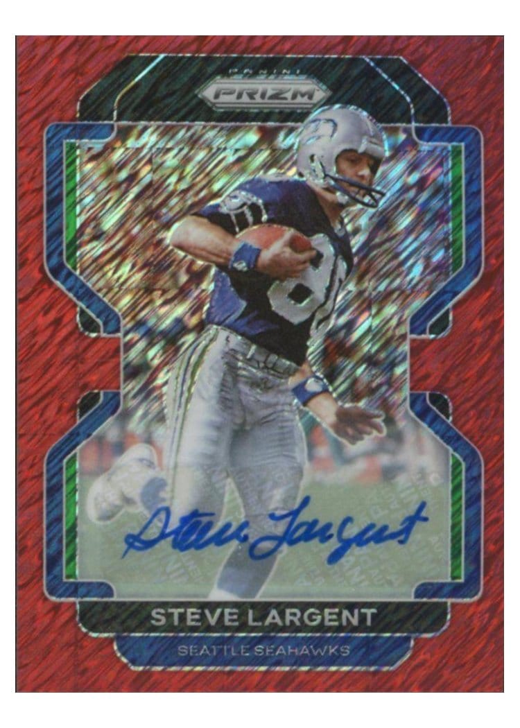 2021 Panini Prizm Base Set Steve Largent #51 card