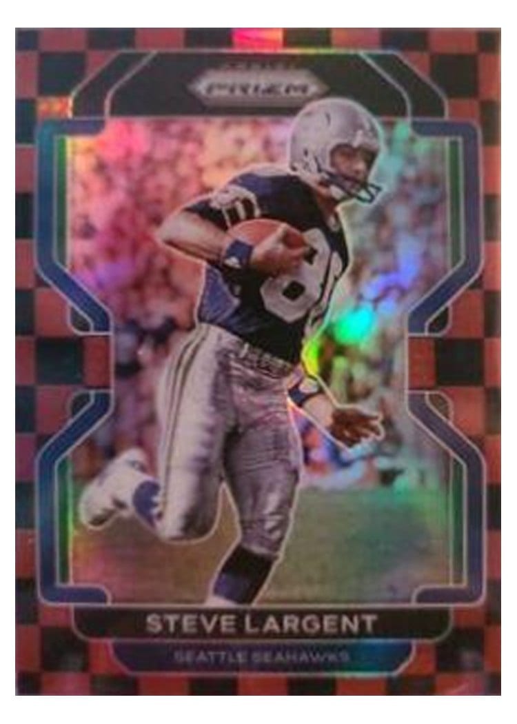2021 Panini Prizm Base Set Steve Largent #51 card