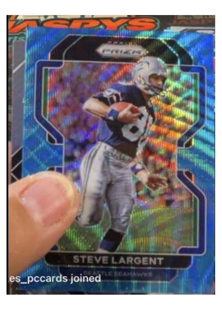 2021 Panini Prizm Base Set Steve Largent #51 card