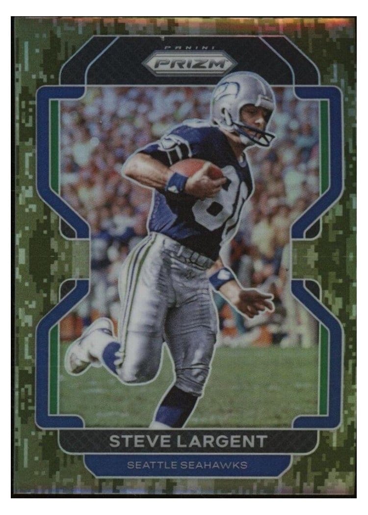 2021 Panini Prizm Base Set Steve Largent #51 card