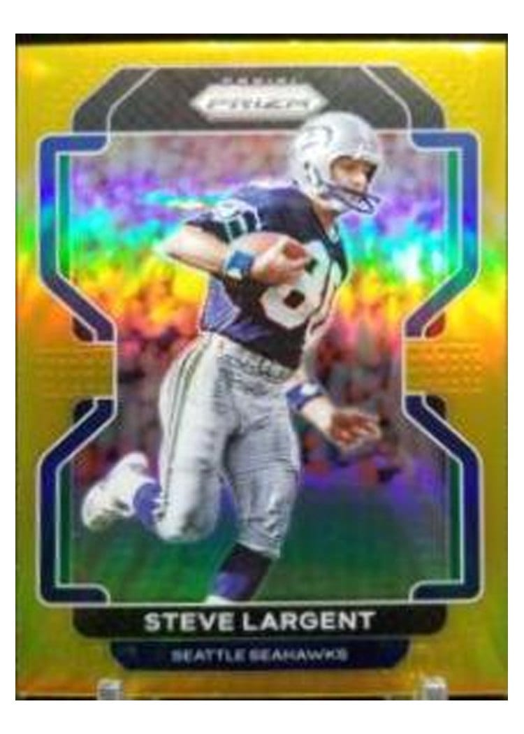 2021 Panini Prizm Base Set Steve Largent #51 card