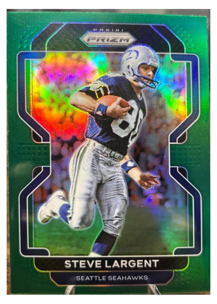 2021 Panini Prizm Base Set Steve Largent #51 card