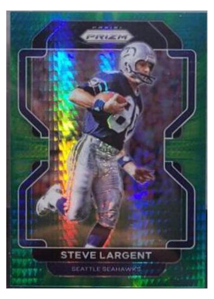 2021 Panini Prizm Base Set Steve Largent #51 card