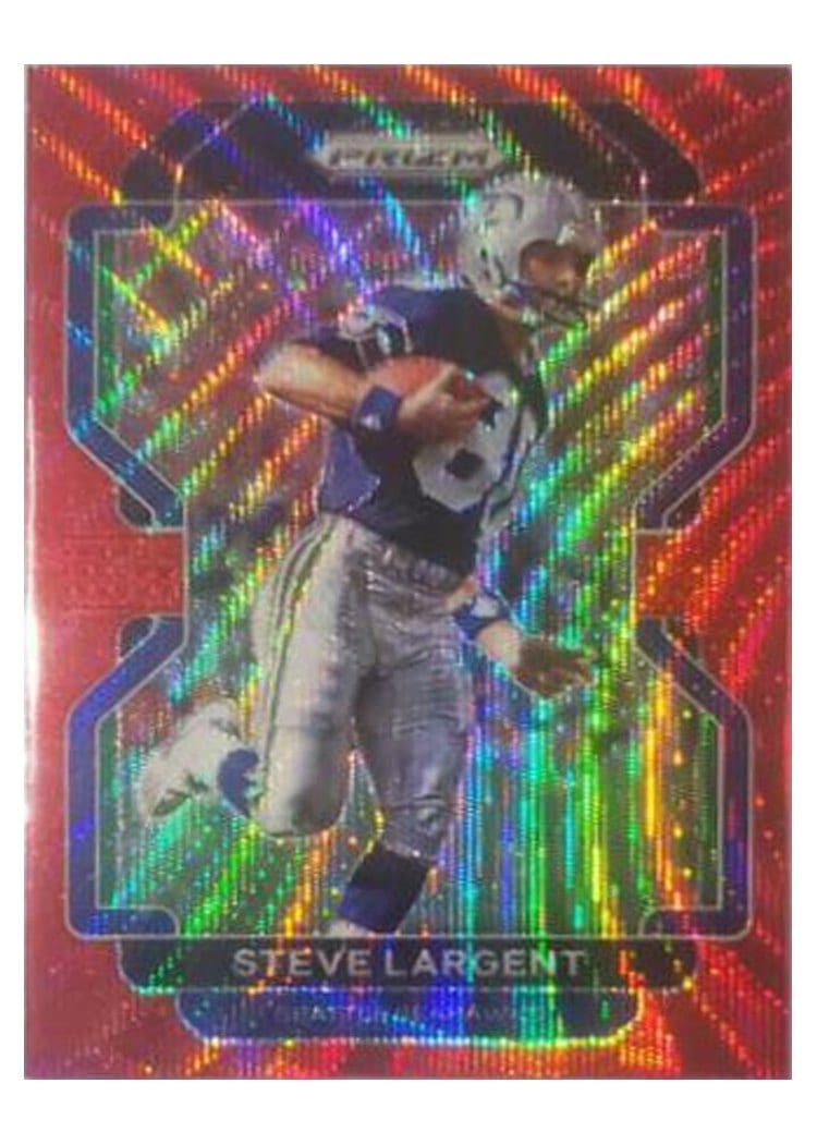 2021 Panini Prizm Base Set Steve Largent #51 card