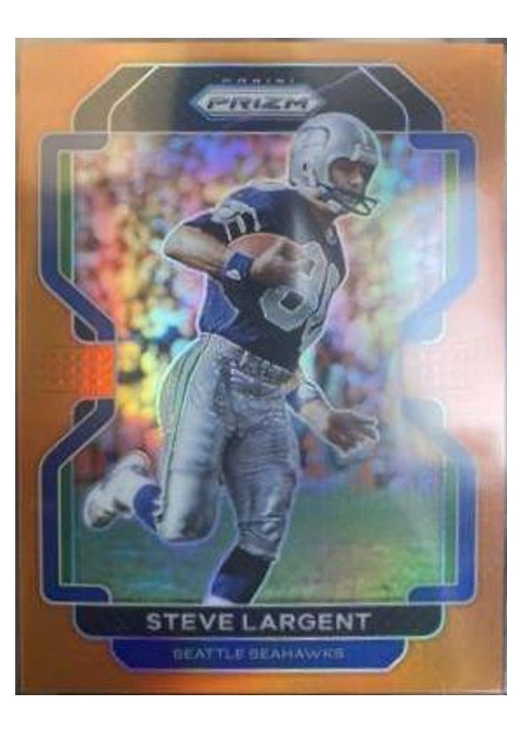 2021 Panini Prizm Base Set Steve Largent #51 card