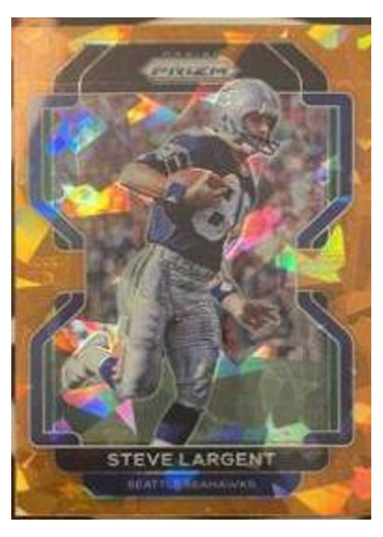 2021 Panini Prizm Base Set Steve Largent #51 card