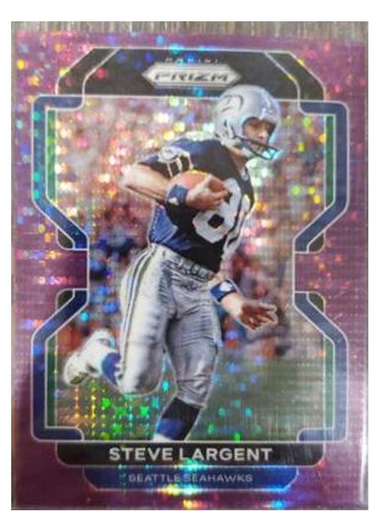 2021 Panini Prizm Base Set Steve Largent #51 card