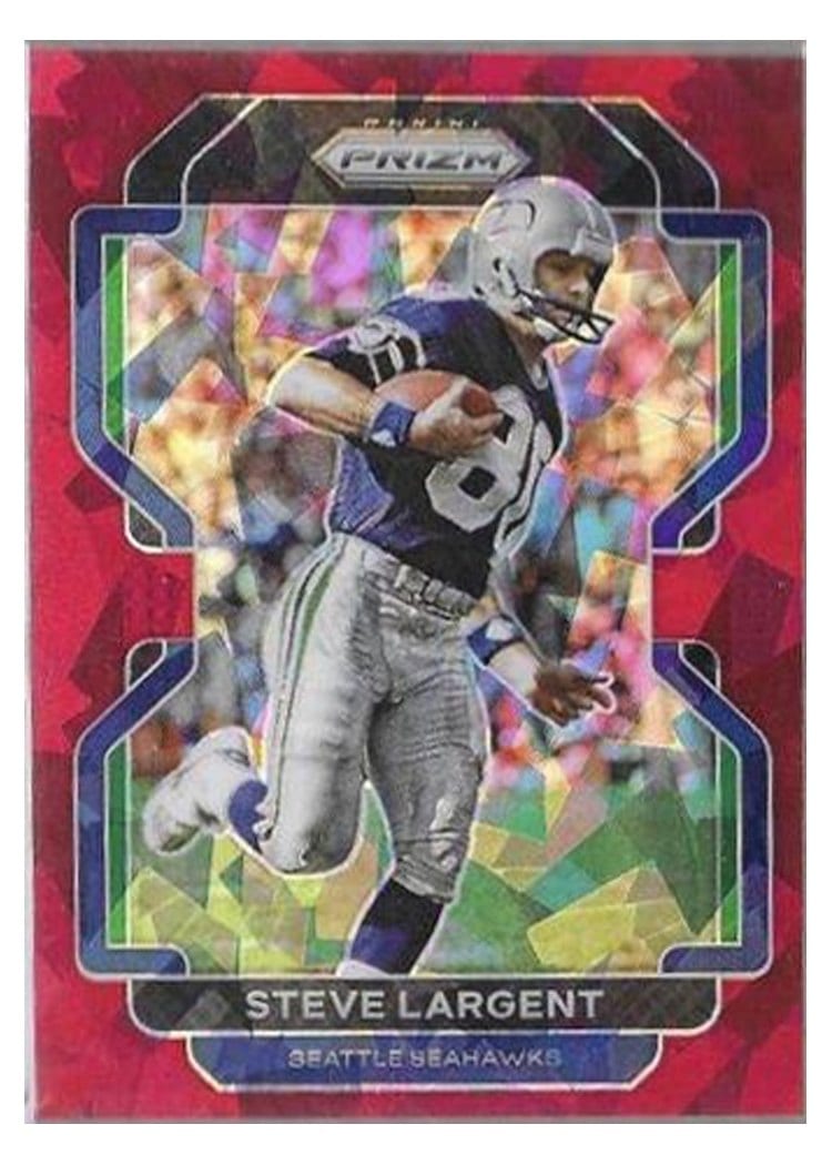 2021 Panini Prizm Base Set Steve Largent #51 card