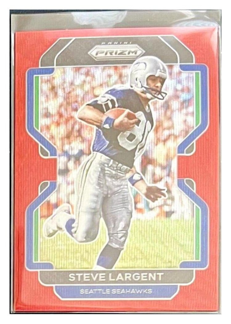 2021 Panini Prizm Base Set Steve Largent #51 card
