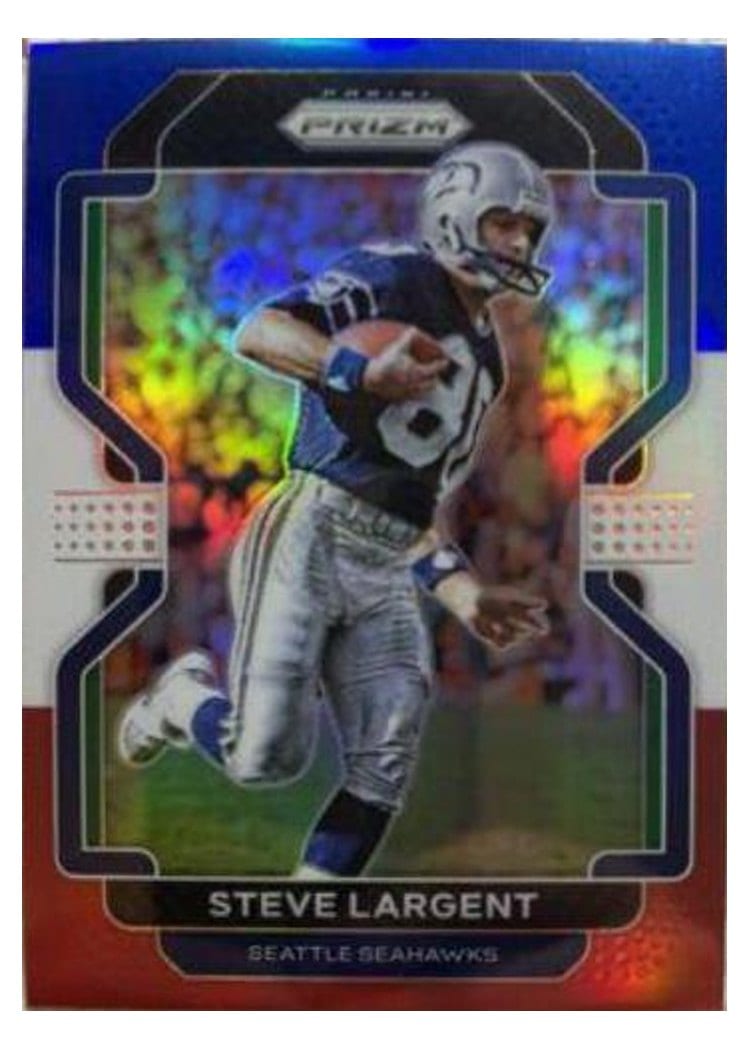 2021 Panini Prizm Base Set Steve Largent #51 card
