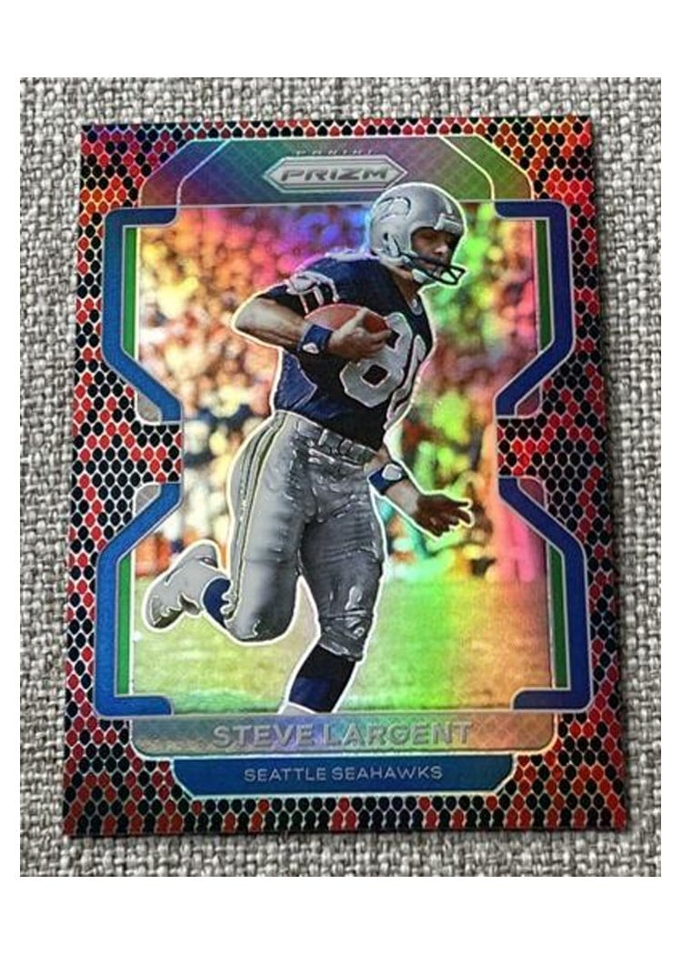 2021 Panini Prizm Base Set Steve Largent #51 card