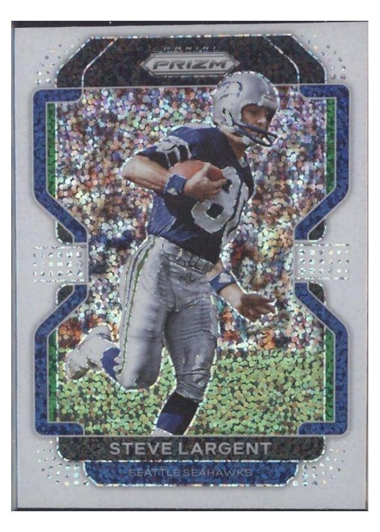 2021 Panini Prizm Base Set Steve Largent #51 card