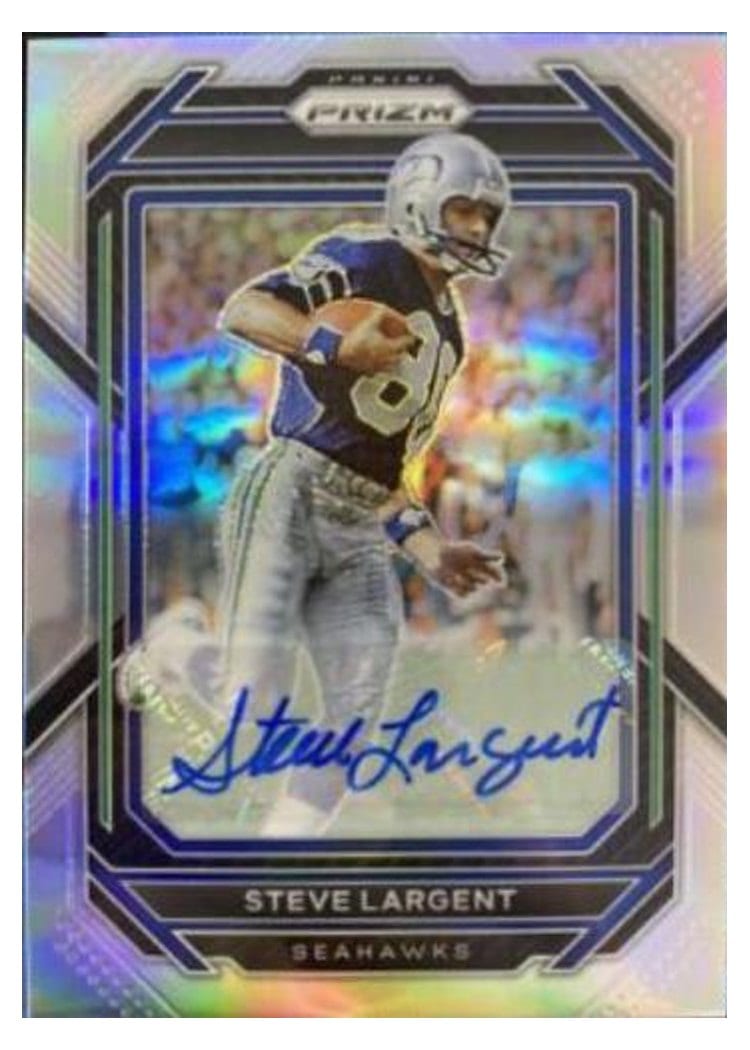 2022 Panini Prizm Base Set Steve Largent #261 card