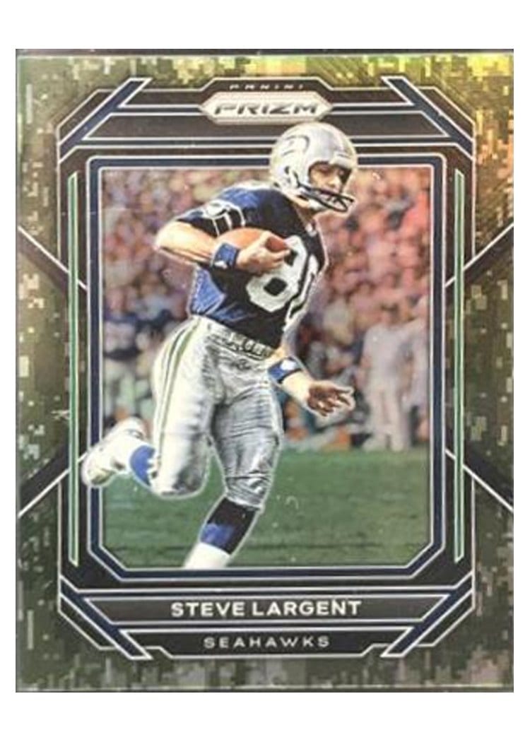2022 Panini Prizm Base Set Steve Largent Forest Camo #261 card