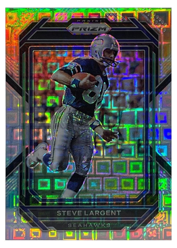 2022 Panini Prizm Base Set Steve Largent #261 card