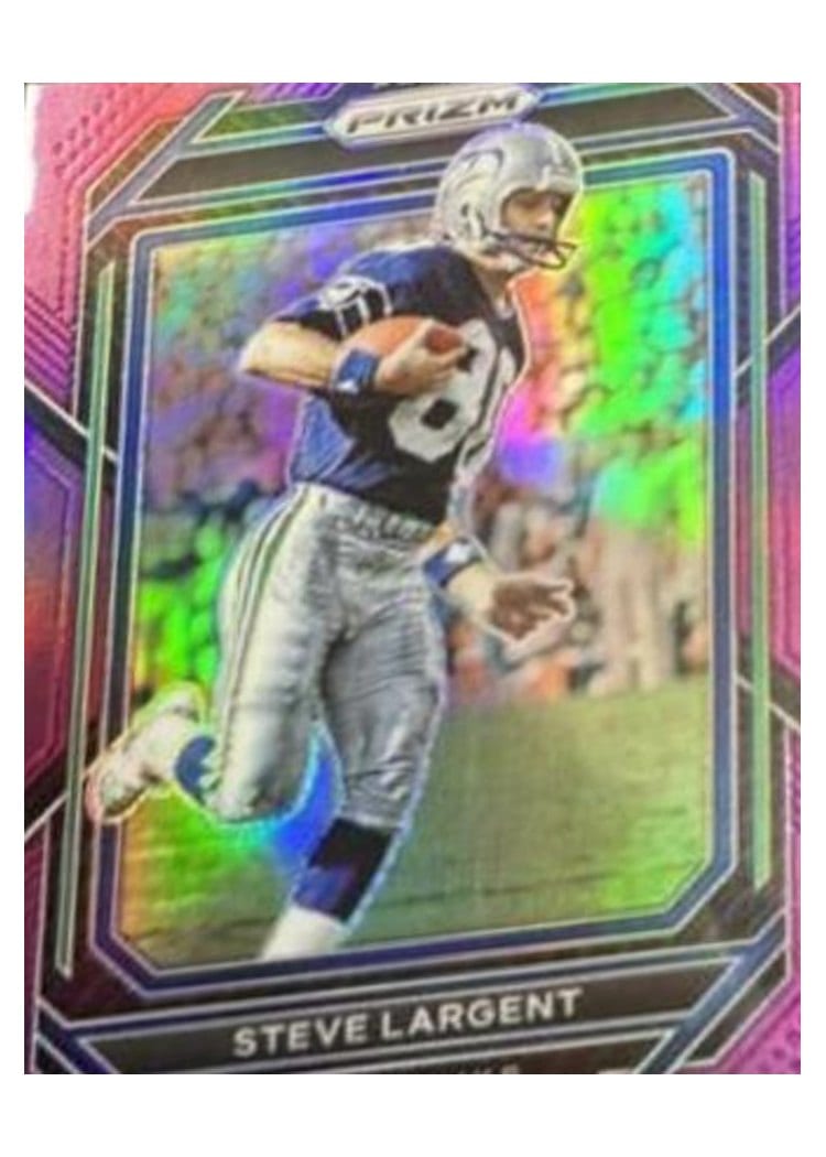 2022 Panini Prizm Base Set Steve Largent #261 card