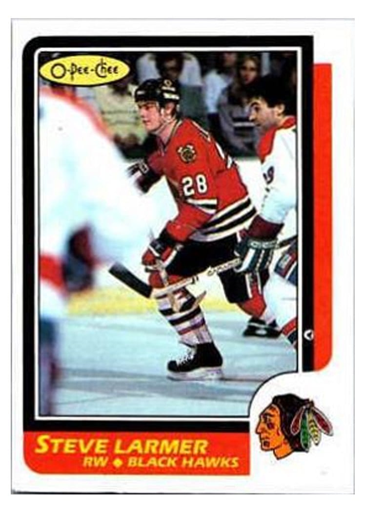 1986 O-Pee-Chee Steve Larmer #139
