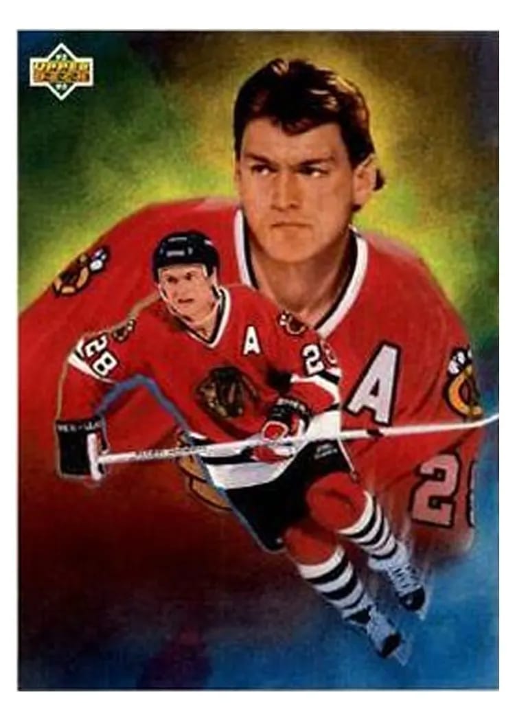 1992 Upper Deck Steve Larmer #4 card