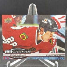 2025-26 Upper Deck UD Canvas Retired Steve Larmer #C-246 card