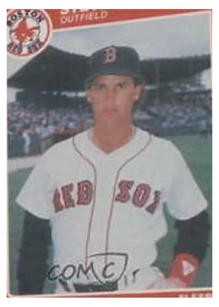 1985 Fleer Update Steve Lyons #U-76 card