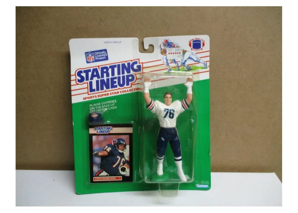 1989 Kenner Starting Lineup Steve McMichael card