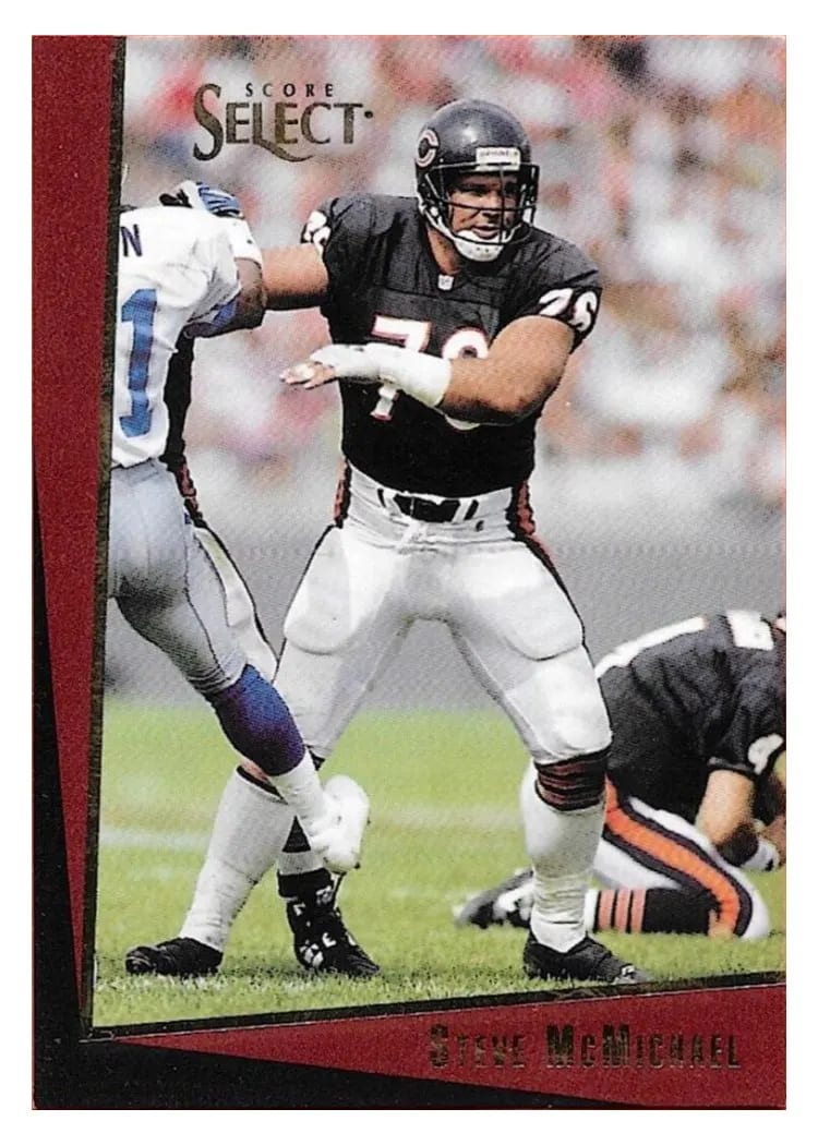 1993 Panini Select Steve McMichael #81 card