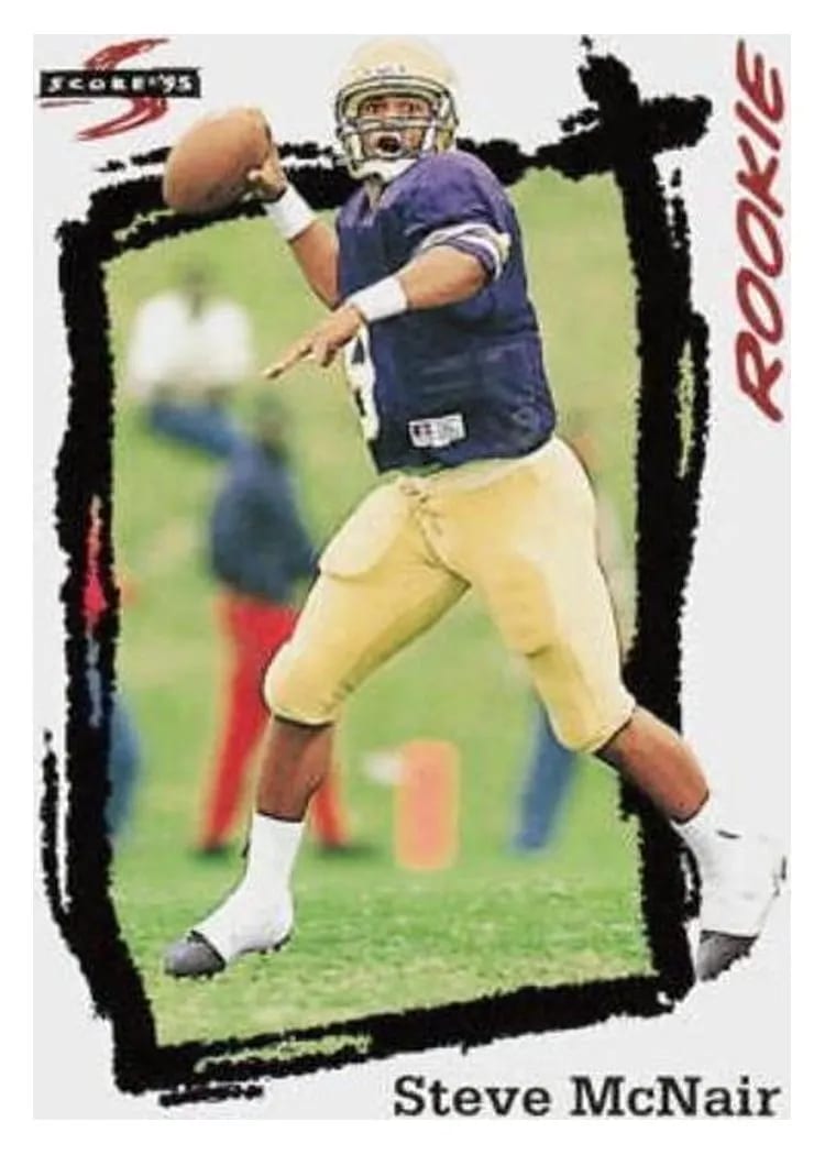 1995 Panini Score Steve McNair #248 card