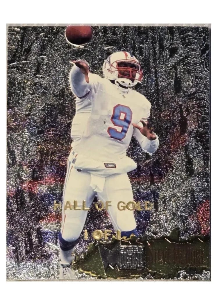 1996 Fleer Metal Steve McNair #48 card