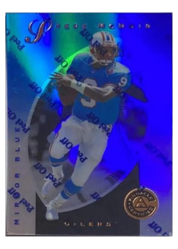 1997 Pinnacle Certified Steve McNair #30 card